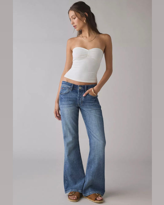 BDG Teo Relaxed Low-Rise Bootcut Jeans