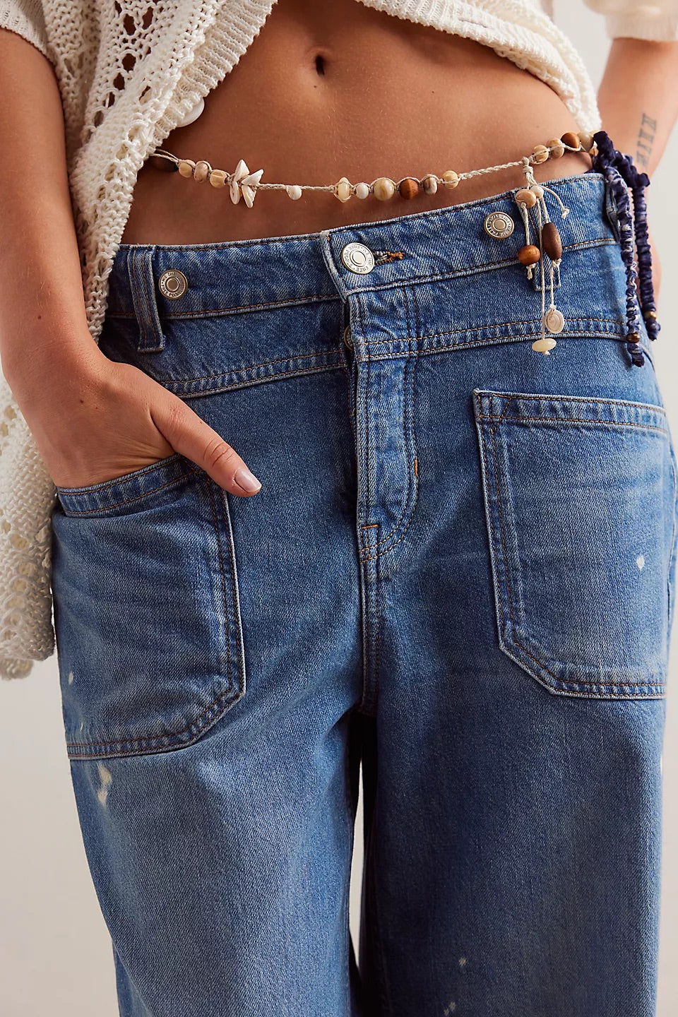 Palmer Cuffed Jeans - we the free