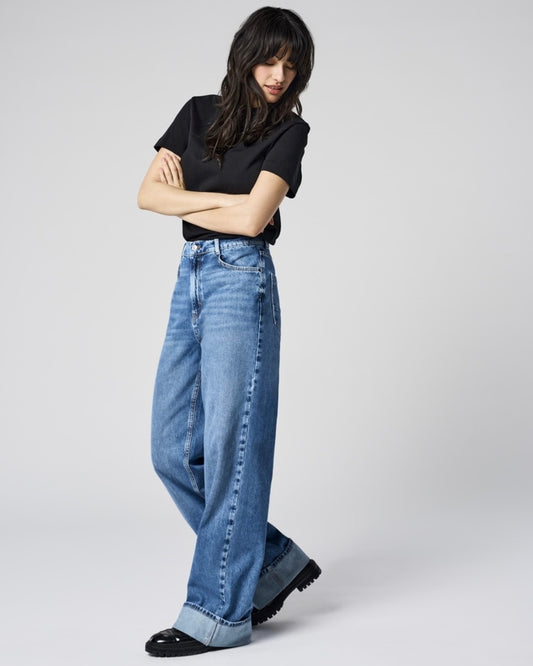 ONLHOPE HIGH WAIST WIDE LEG FIT JEANS - ONLY