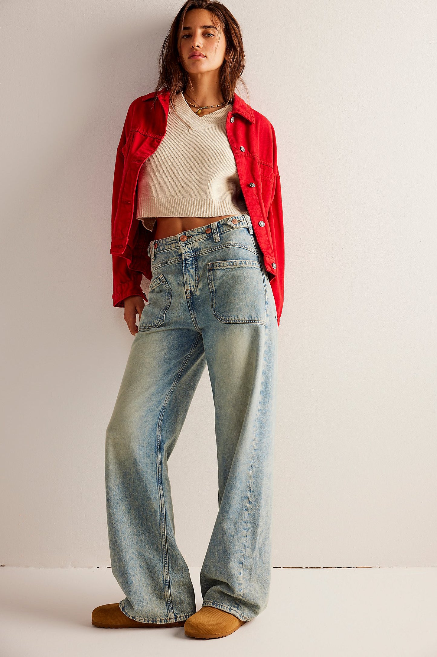 Palmer Cuffed Jeans - we the free