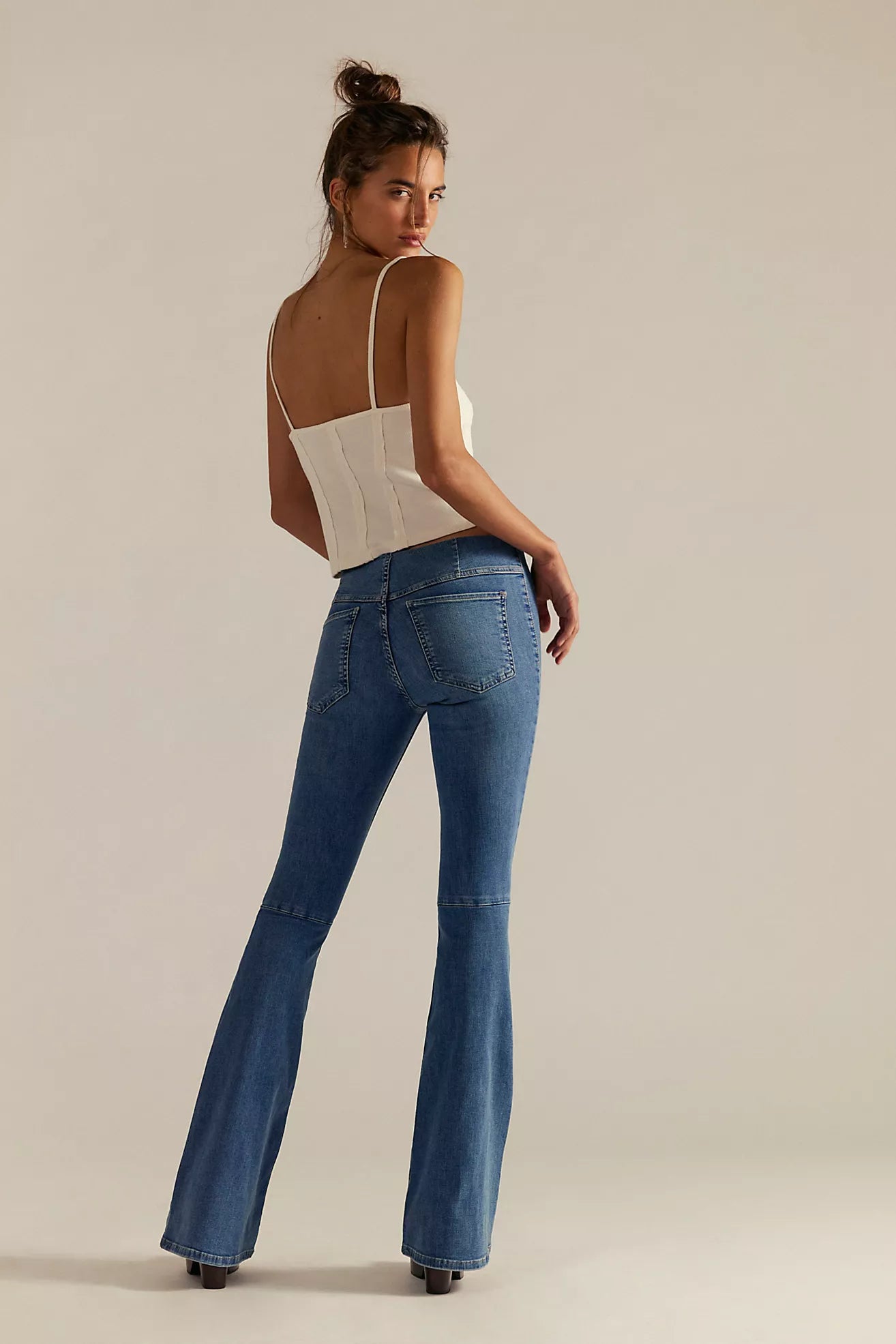 Free people - We The Free Penny Pull-On Flare Jeans
