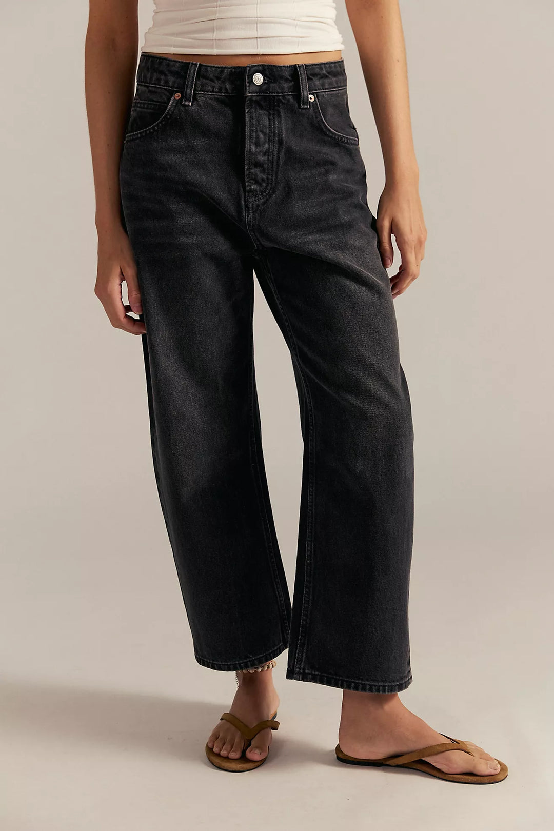 Free People - Deep Trance Dropped Boyfriend Jeans - we the free