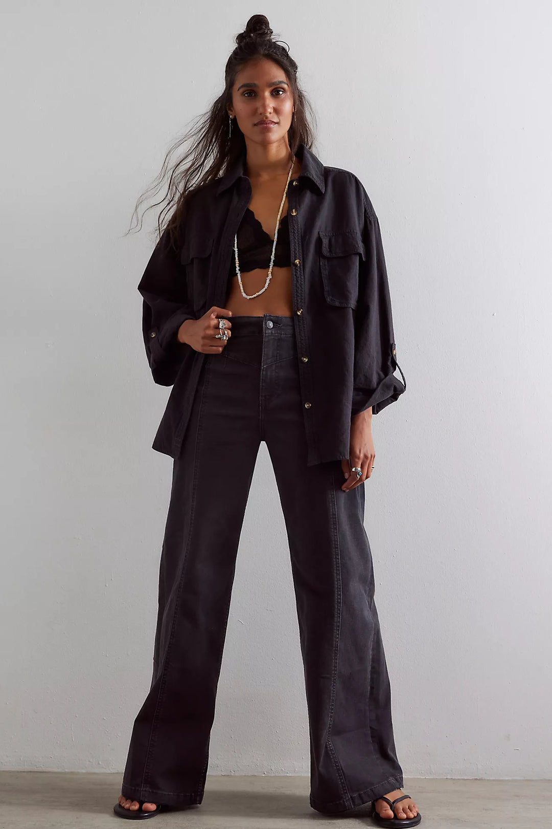 Free People - Libre Wide-Leg Jeans - we the free