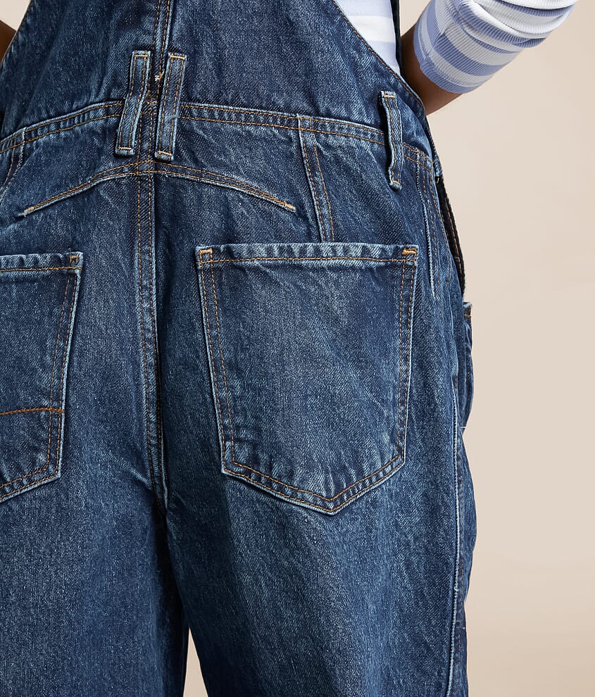 Free People - We The Free Good Luck Barrel Overalls