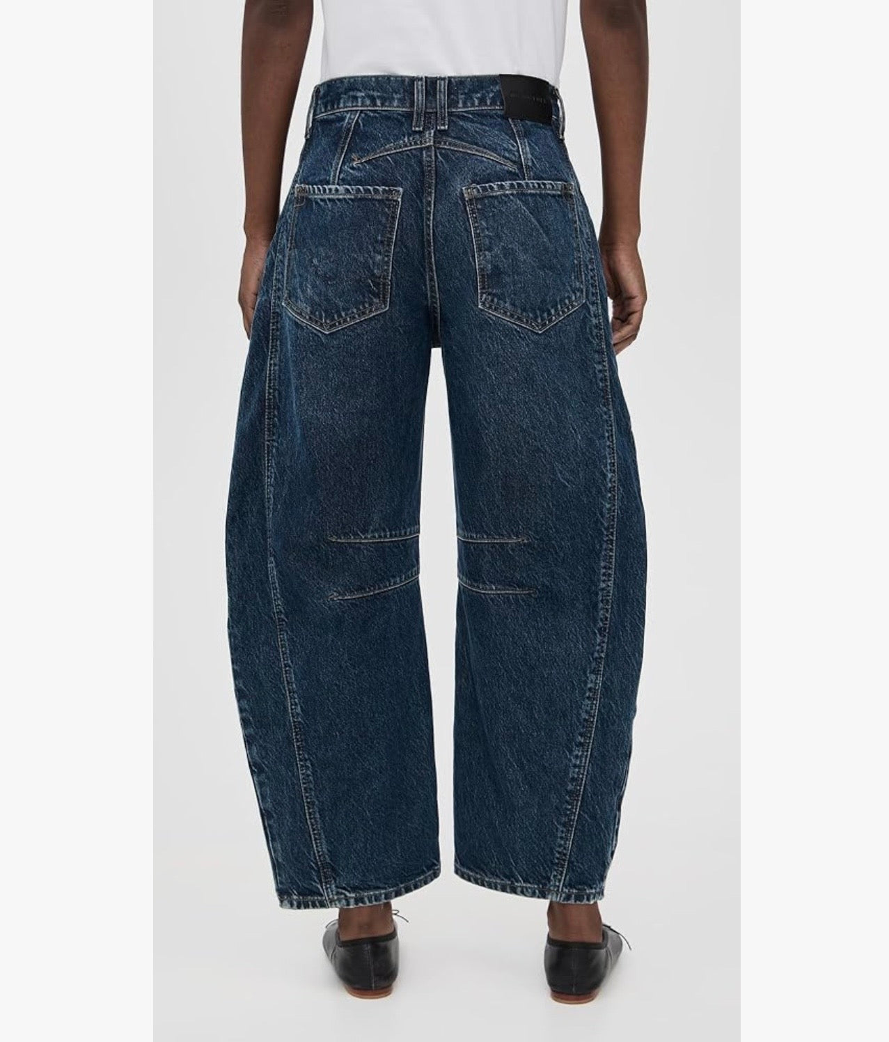 Free People - We The Free Good Luck Mid-Rise Barrel Jeans