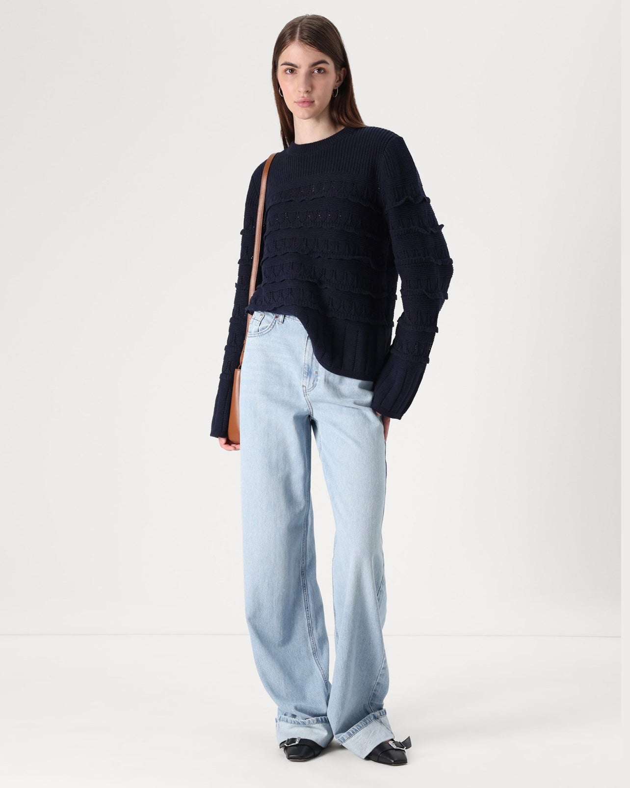 ONLHOPE HIGH WAIST WIDE LEG FIT JEANS - ONLY