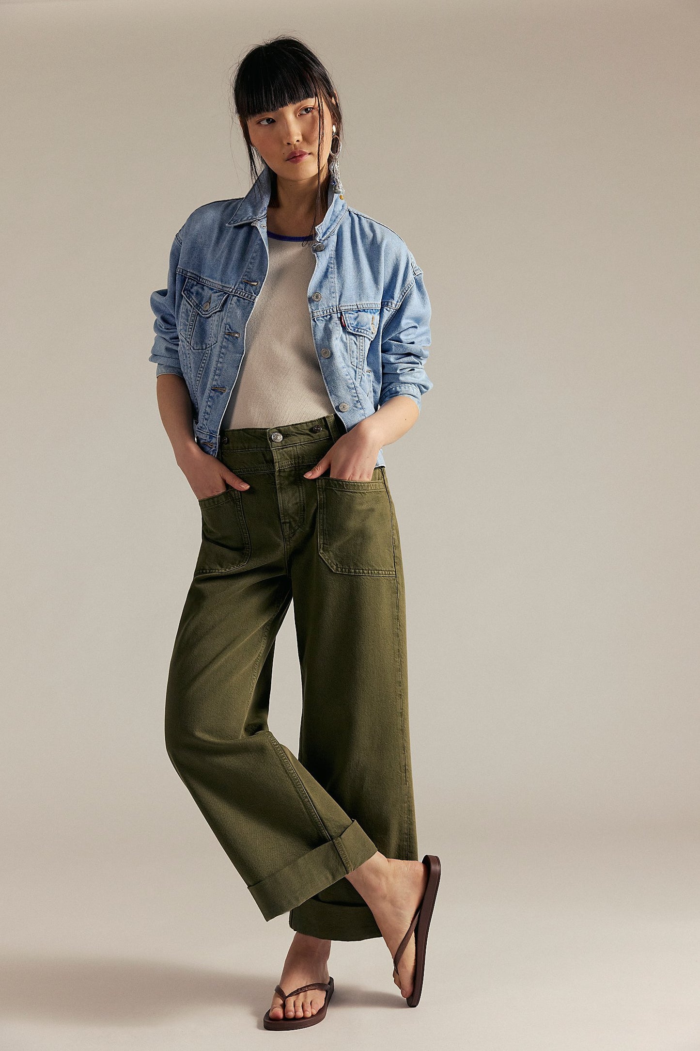 Palmer Cuffed Jeans - we the free