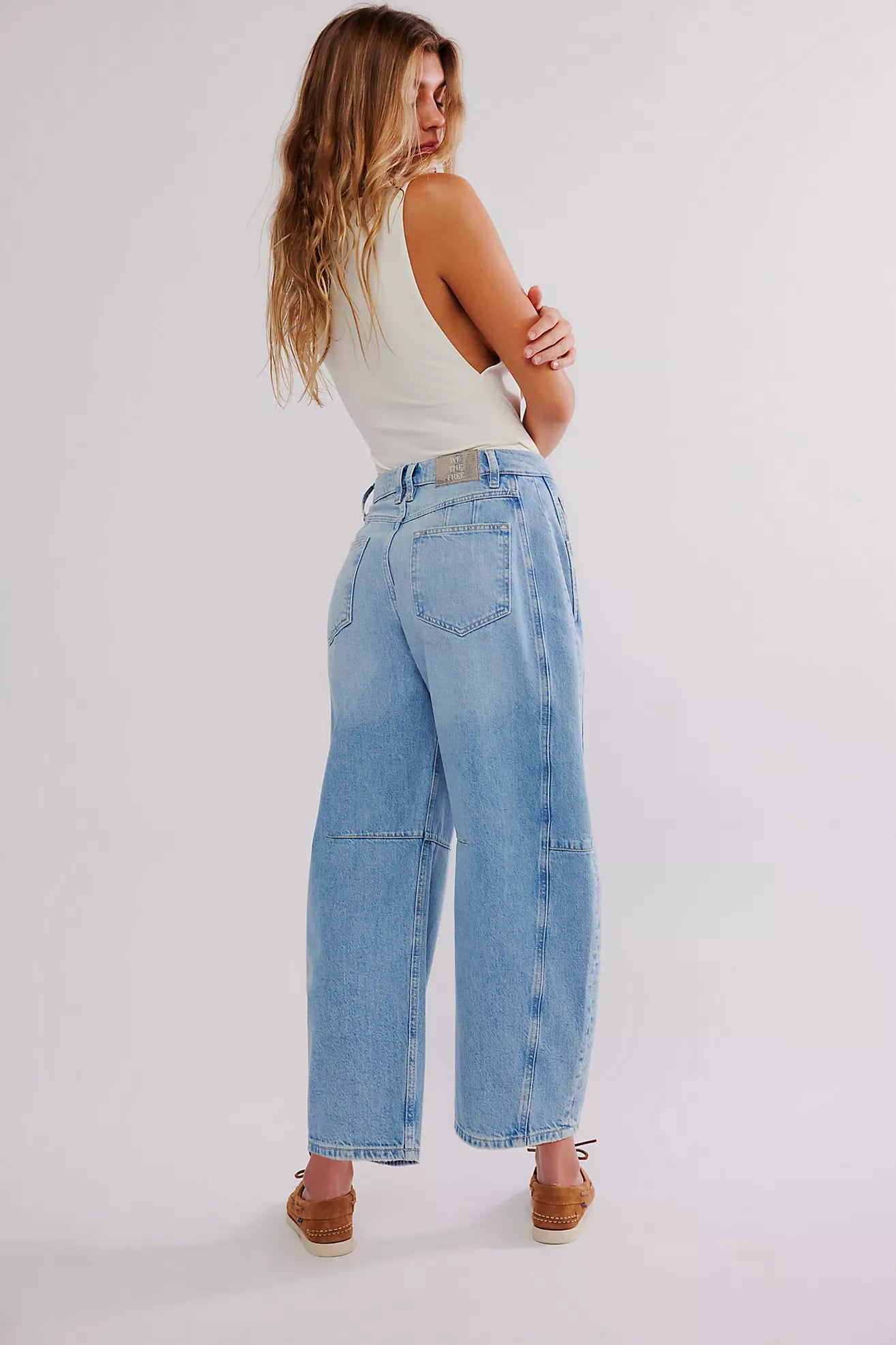 Free People - CRVY Venus Barrel leans - we the free
