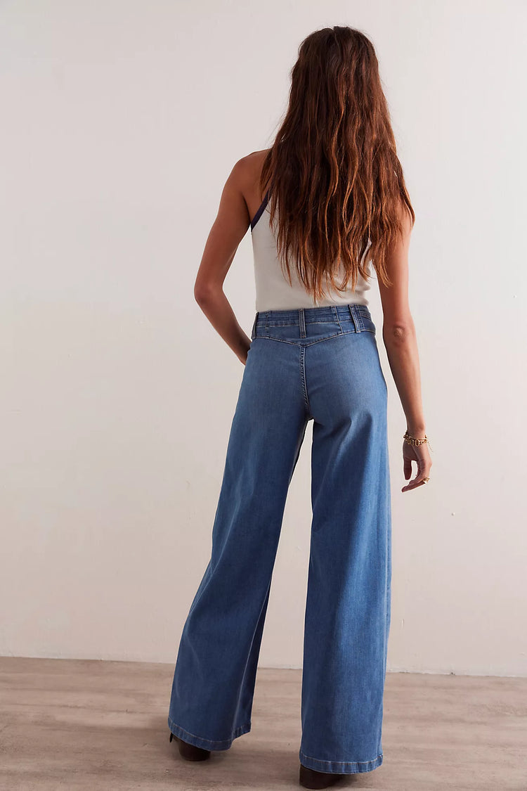 Free People - Libre Wide-Leg Jeans - we the free