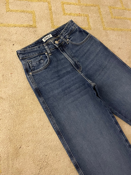 ONLMADISON HIGH WAIST STRAIGHT LEG FIT JEANS - ONLY