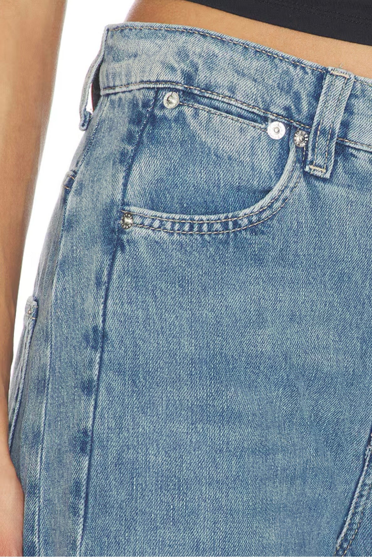 Free People - We The Free Truro Baggy Puddle Jeans