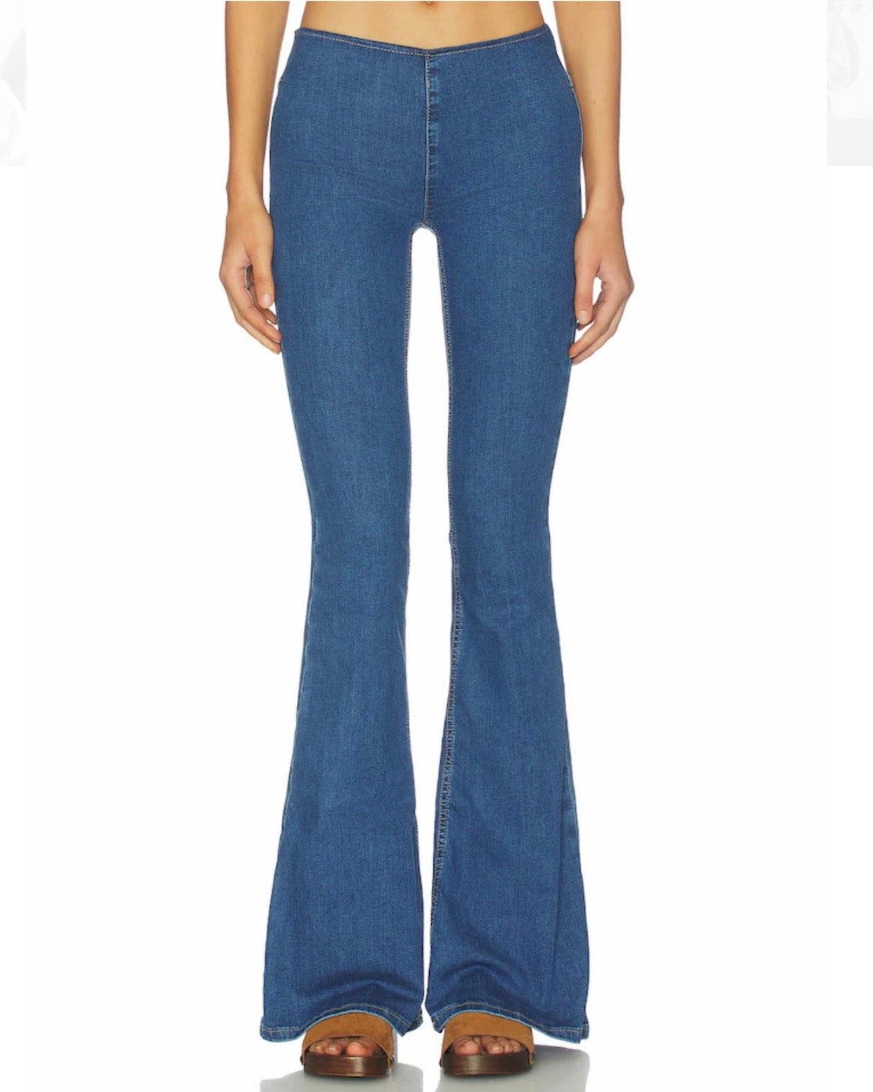 Free people - We The Free Penny Pull-On Flare Jeans