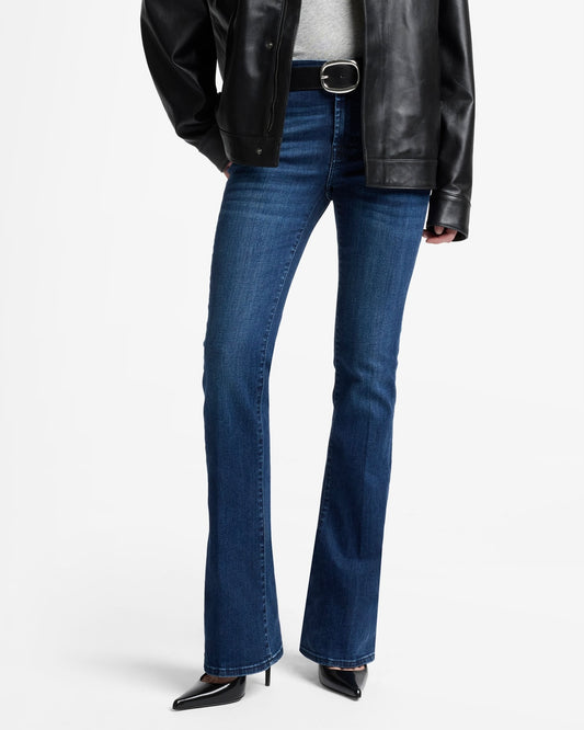 Bootcut Tailorless mid-rise jeans -  7 FOR ALL MANKIND