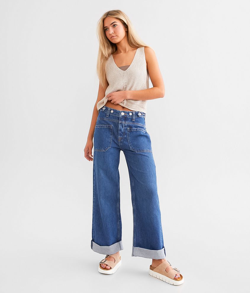 Free People - Palmer Cuffed Jeans - we the free