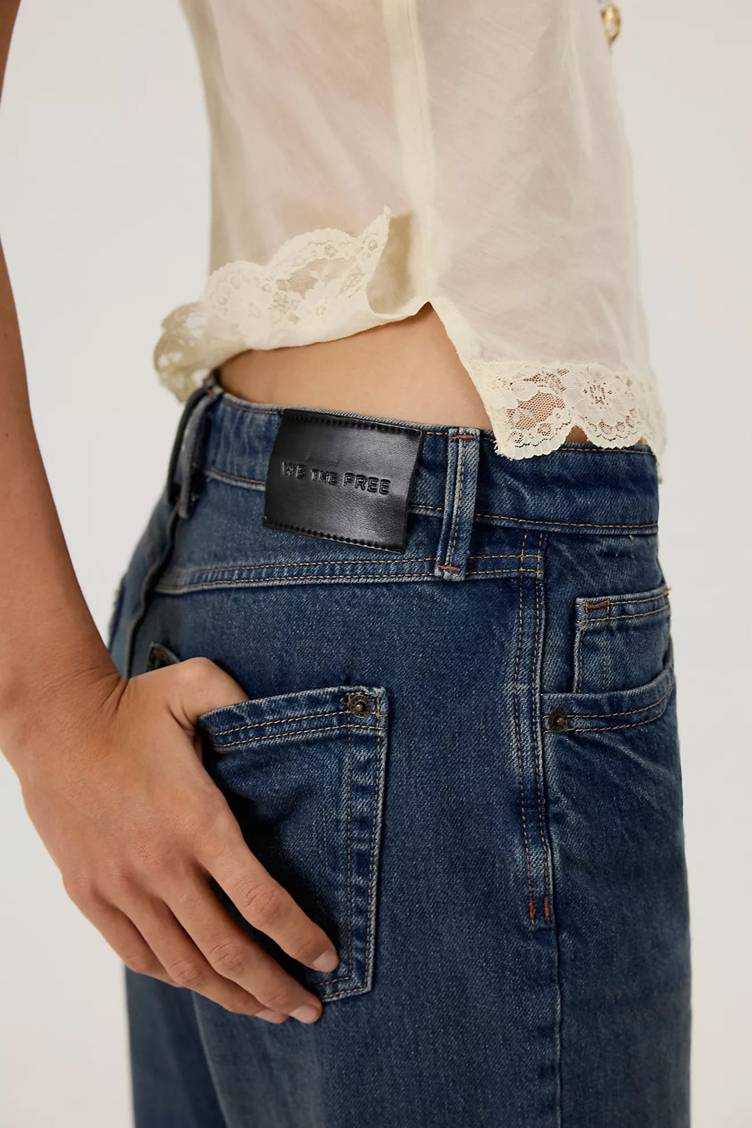 Free People - Tennessee Low-Rise Boyfriend Jeans - We The Free