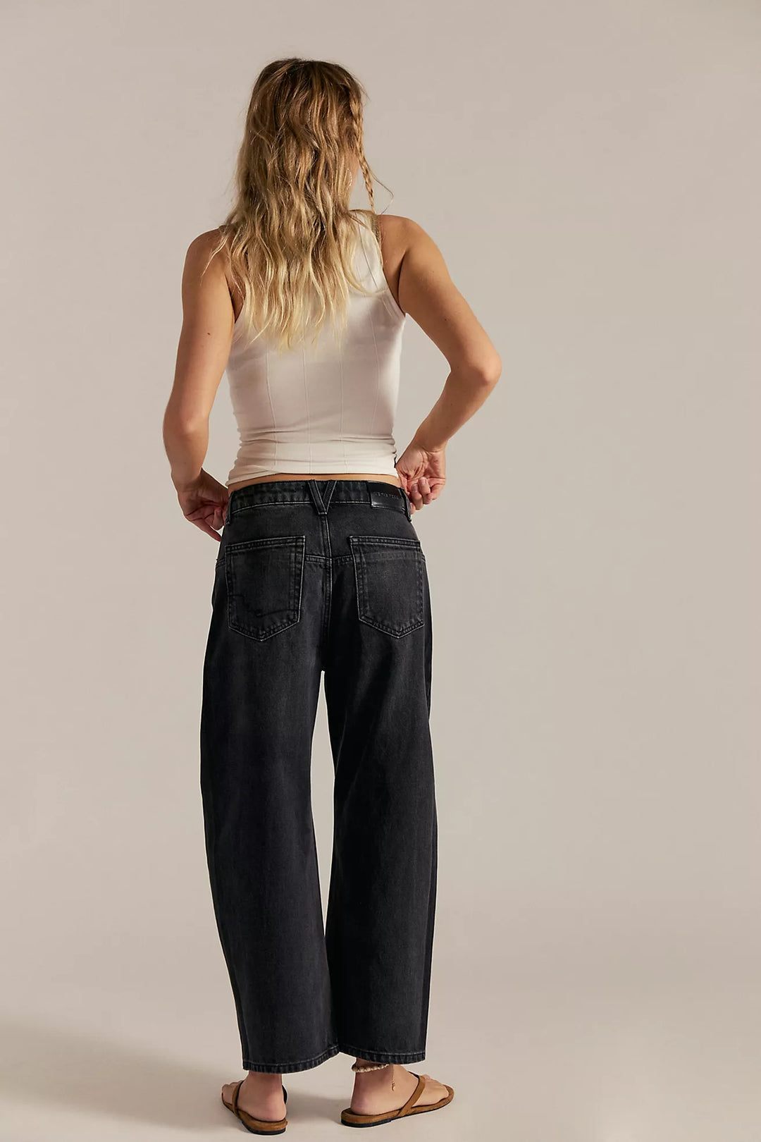 Free People - Deep Trance Dropped Boyfriend Jeans - we the free
