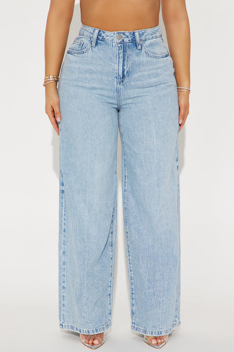 Baggy Wide Leg Jeans - Fashionnova