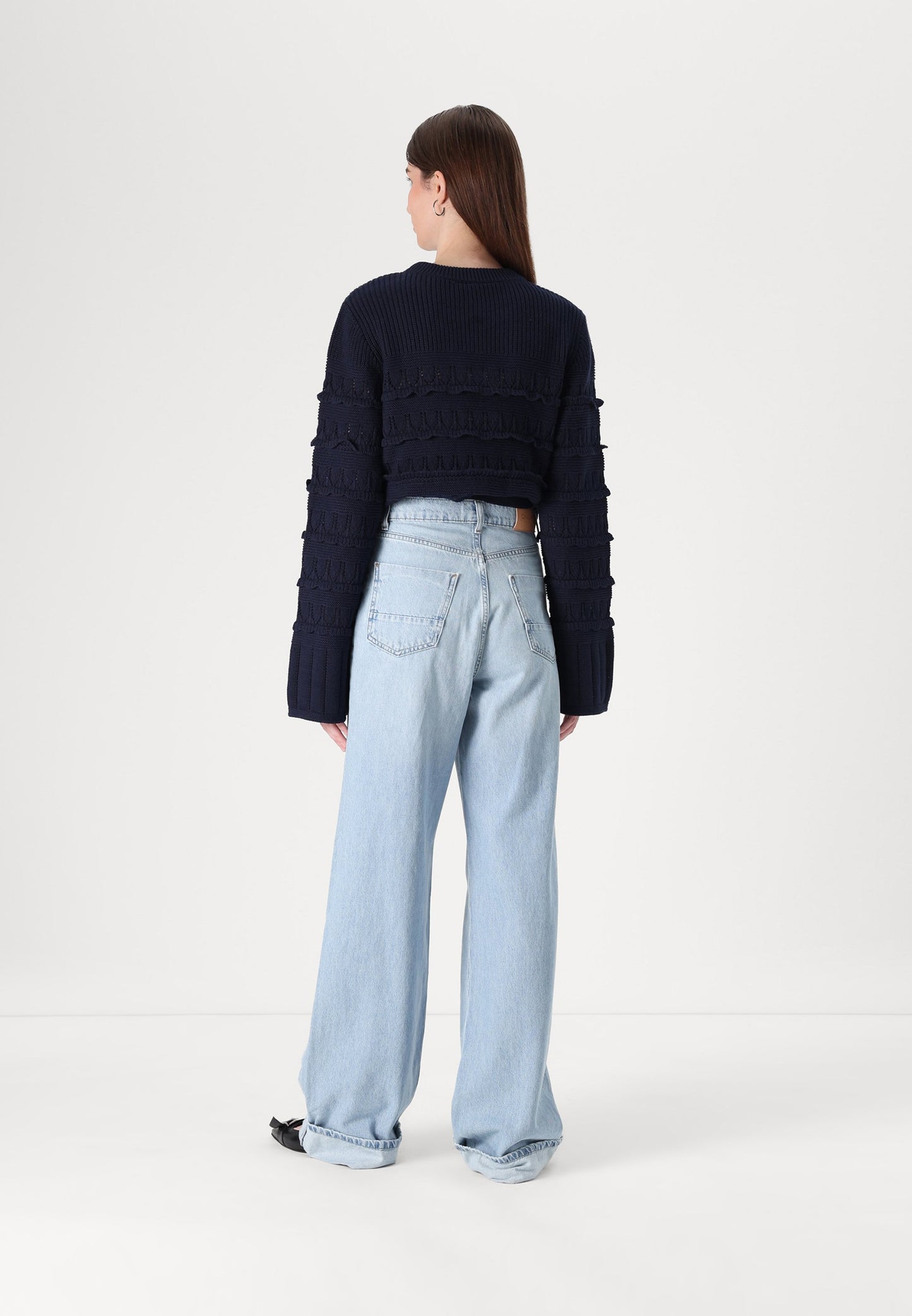 ONLHOPE HIGH WAIST WIDE LEG FIT JEANS - ONLY