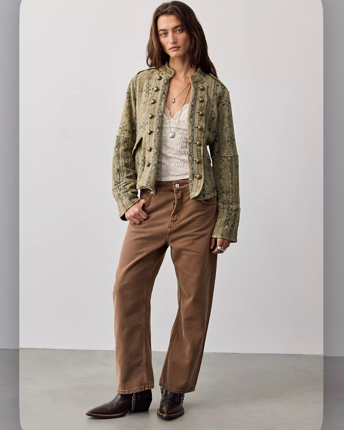 Free People - Deep Trance Dropped Boyfriend Jeans - we the free