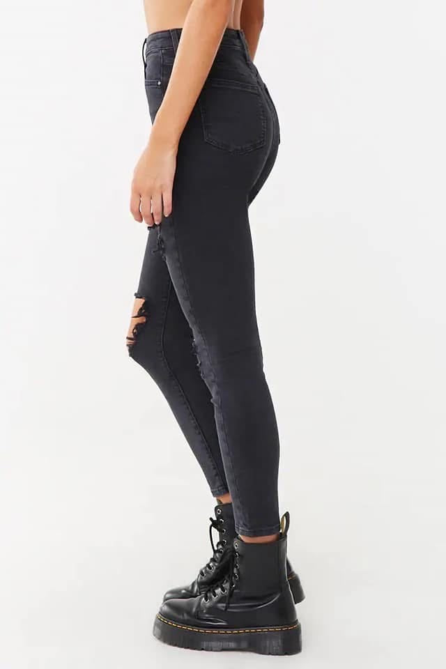 Super High-Rise Curvy Jeans
 - Forever21