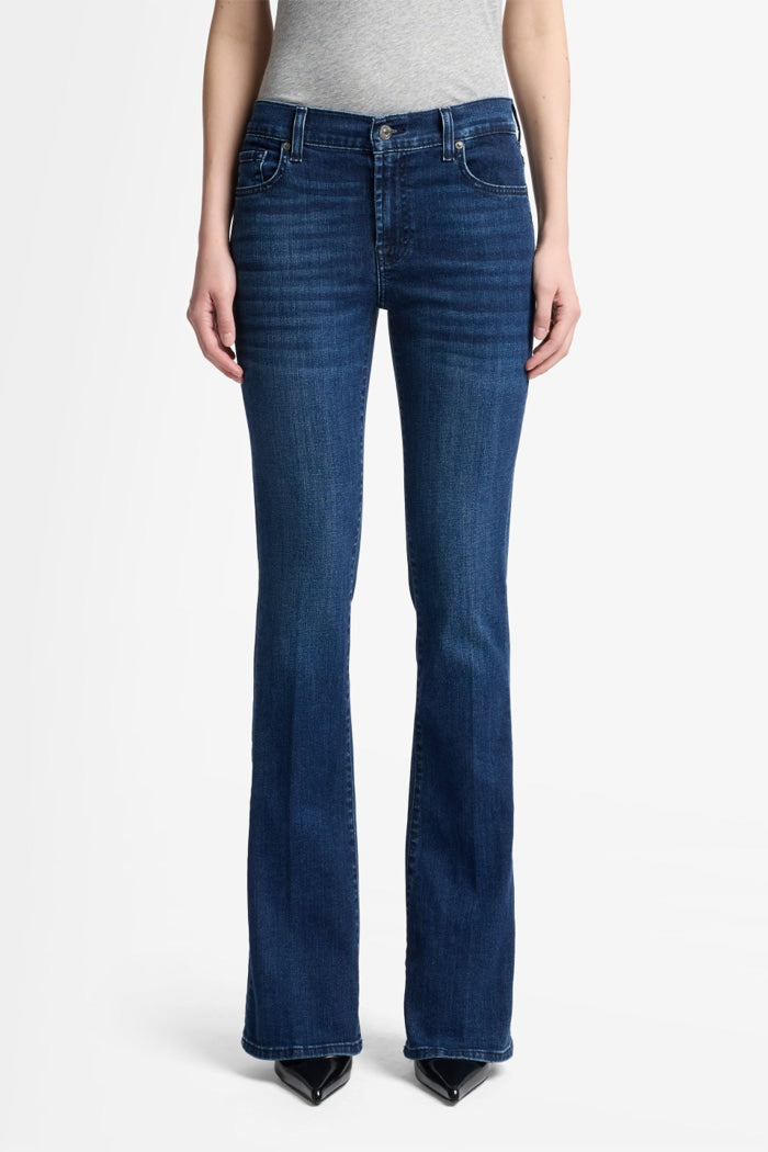 Bootcut Tailorless mid-rise jeans -  7 FOR ALL MANKIND