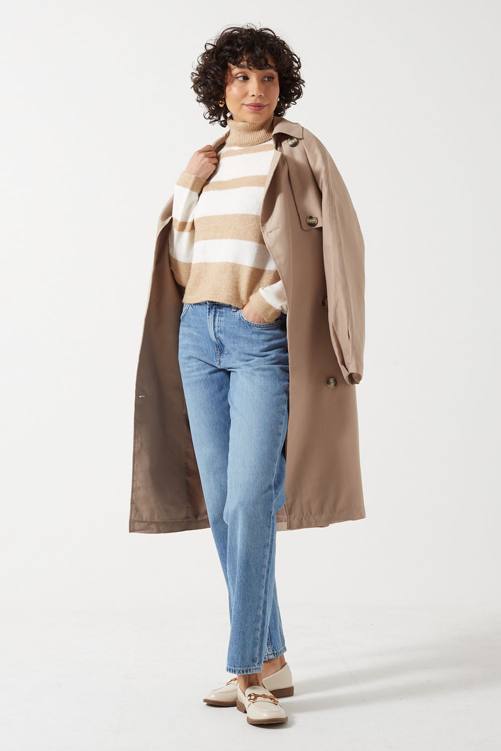 ONLJACI MID WAIST STRAIGHT FIT - only