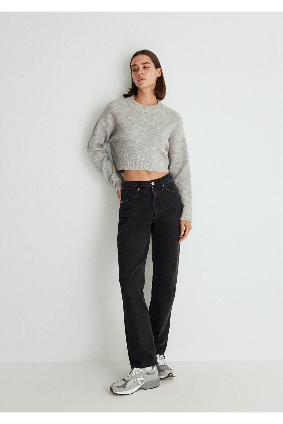New York Deep Smoke Denim Jean Pants - Mavi