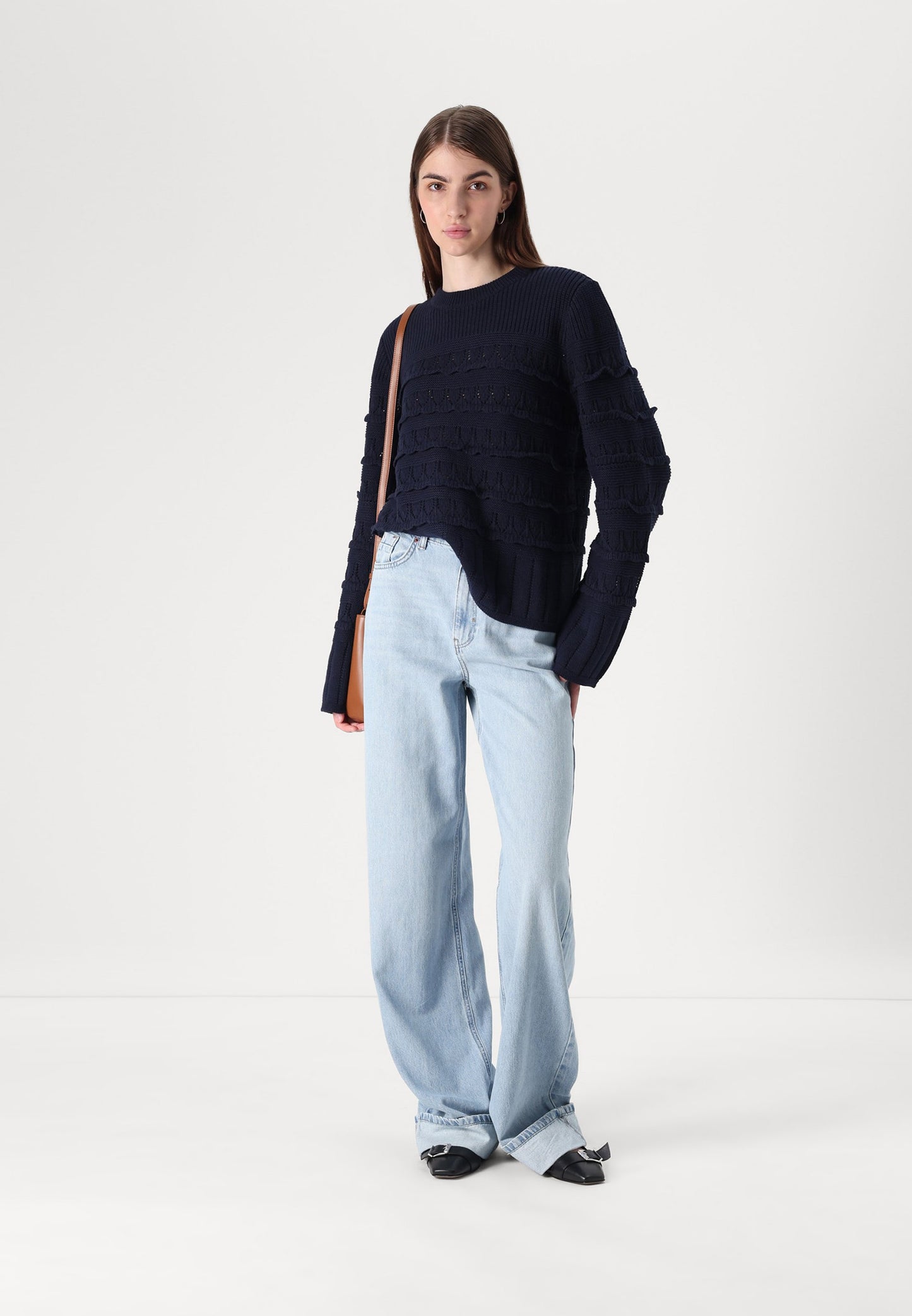 ONLHOPE HIGH WAIST WIDE LEG FIT JEANS - ONLY