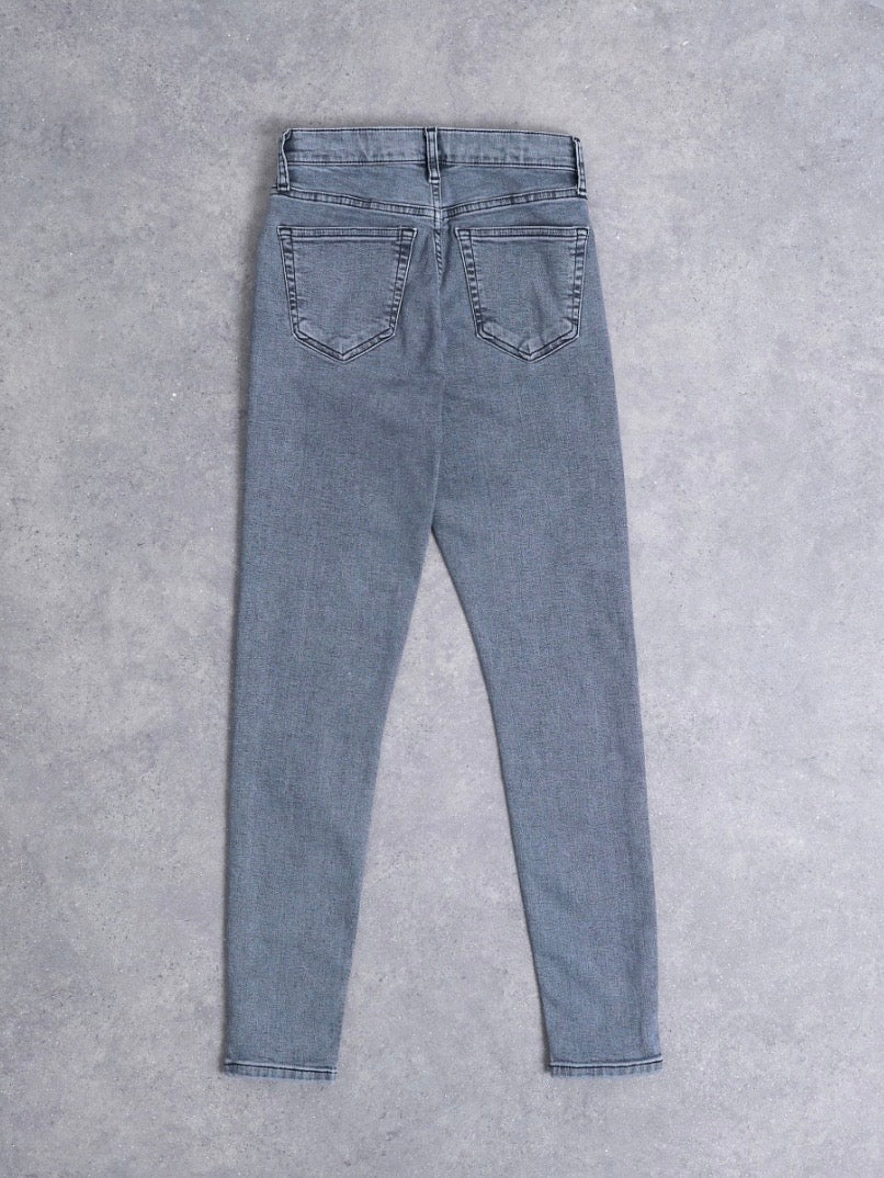 Topshop Jamie high rise skinny jean in grey