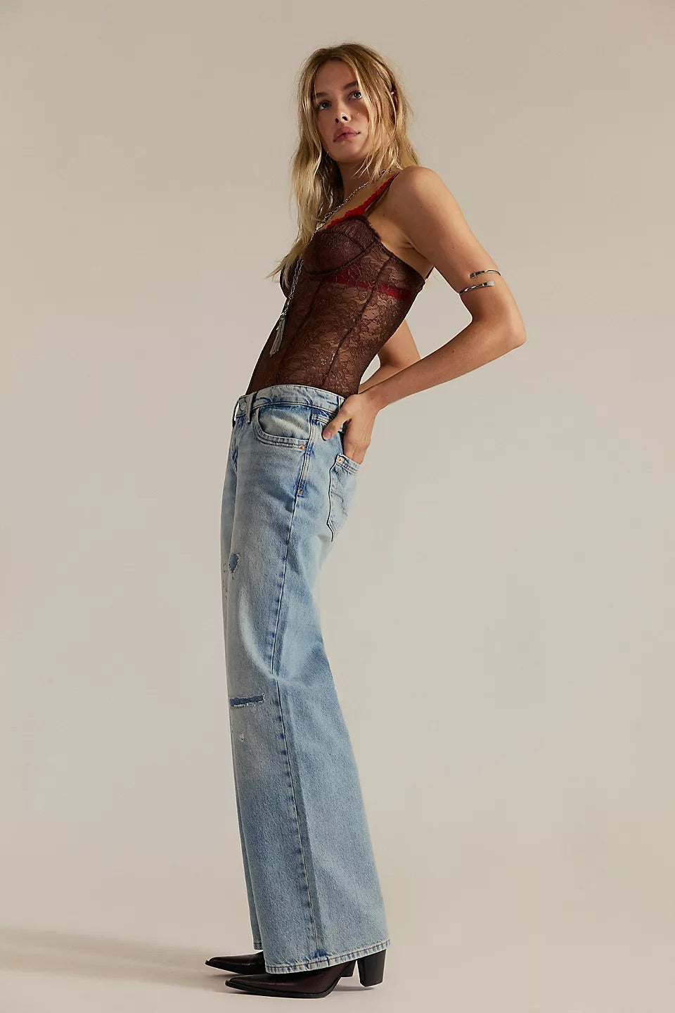We The Free Tennessee Low-Rise Boyfriend Jeans