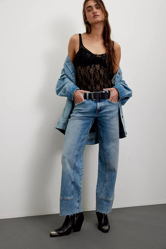 Risk Taker Mid-Rise Jeans - we the free