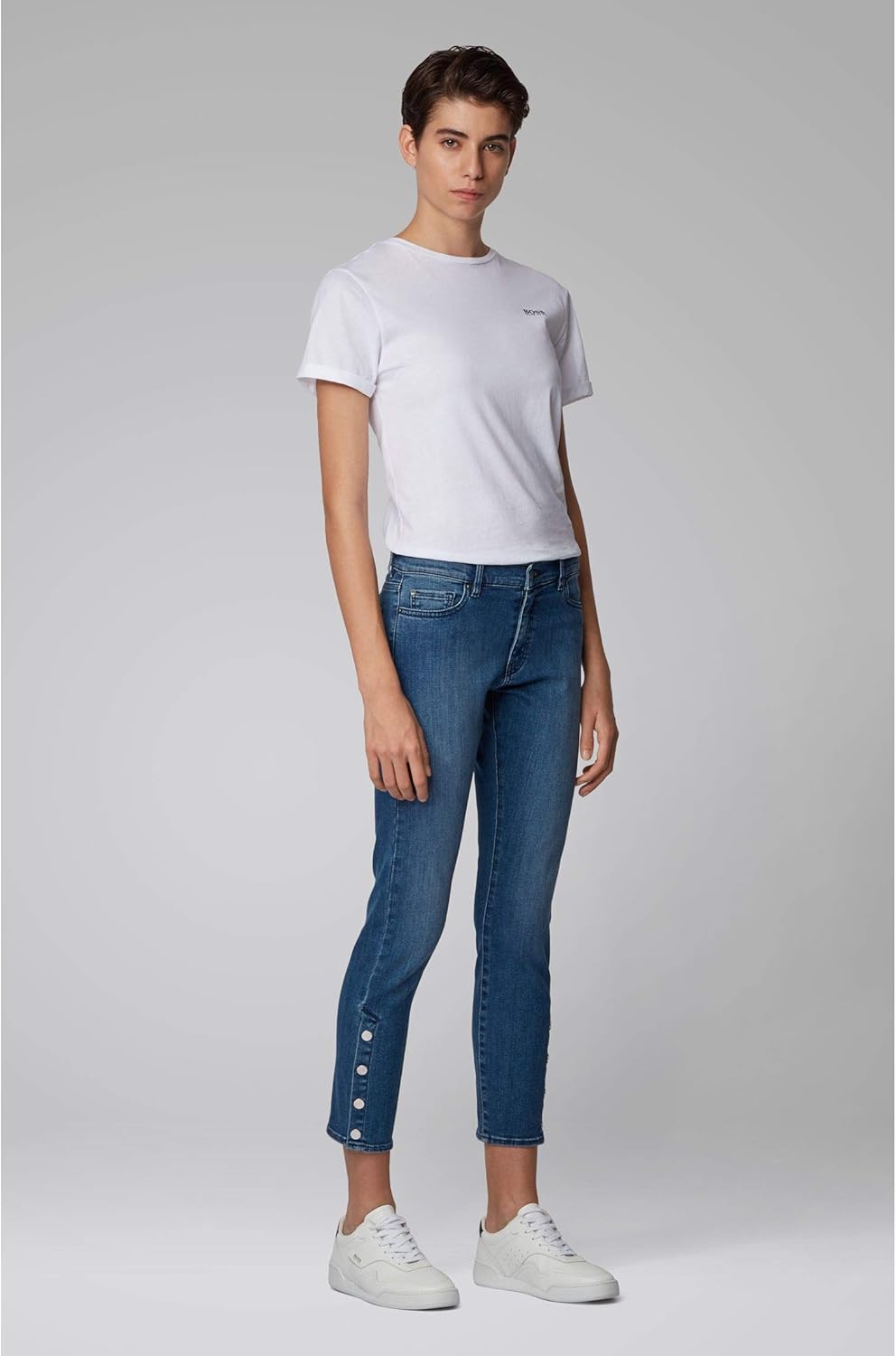 BOSS - J21 Irvine Slim Fit Super Stretch Denim Jeans