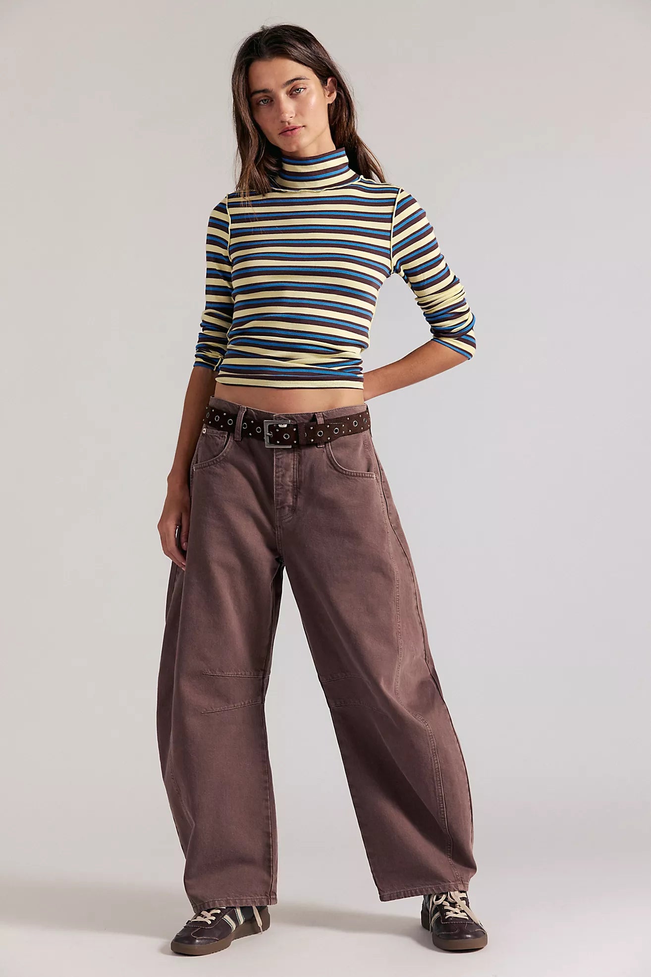 Free People - We The Free Good Luck Mid-Rise Barrel Jeans