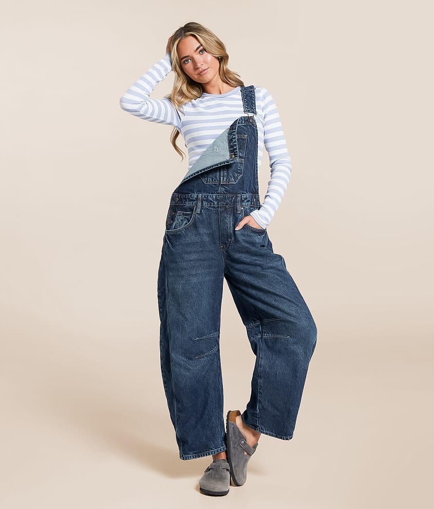 Free People - We The Free Good Luck Barrel Overalls