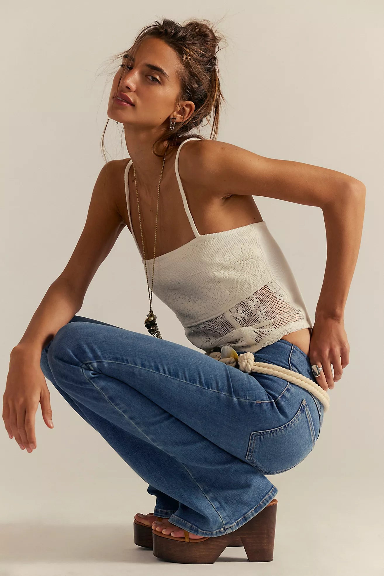 Free people - We The Free Penny Pull-On Flare Jeans