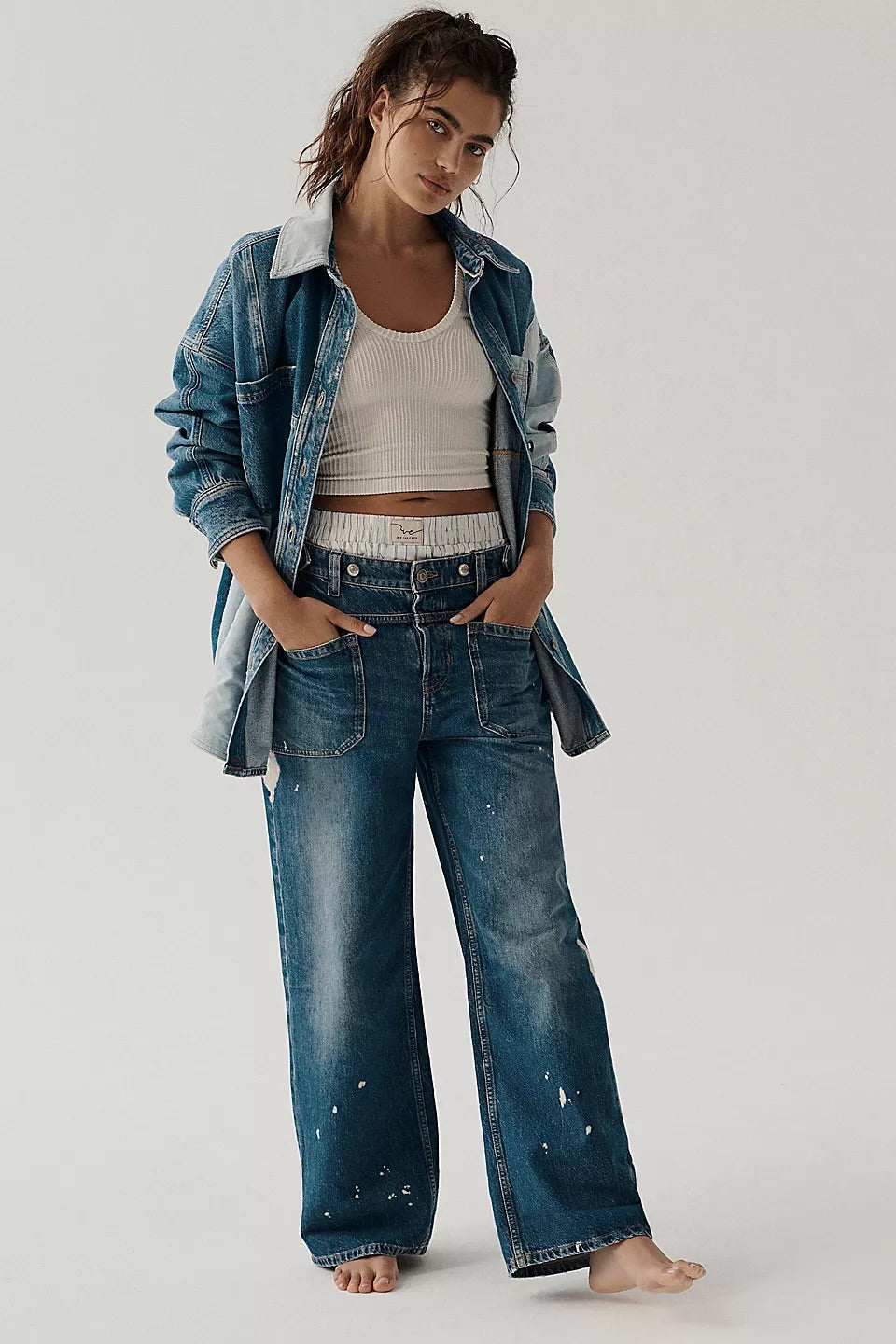 Palmer Cuffed Jeans - we the free