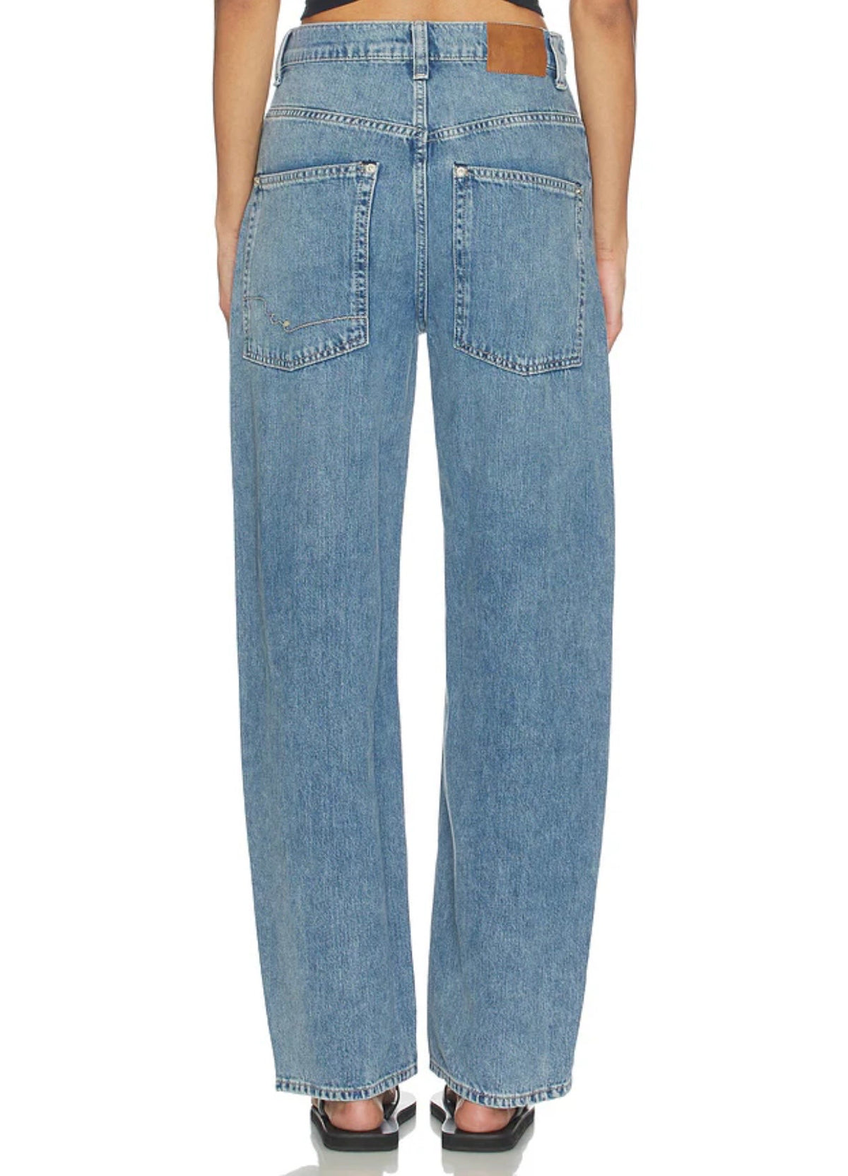 Free People - We The Free Truro Baggy Puddle Jeans