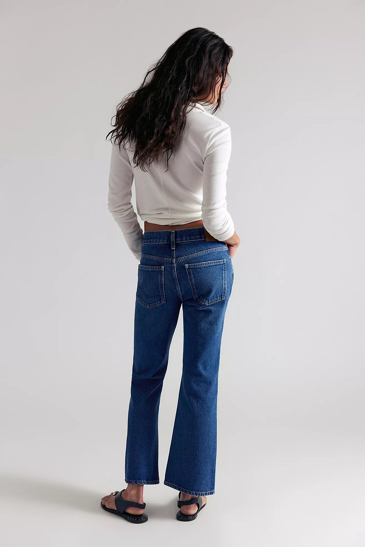 Free People - Elowen Cropped Flare Jeans-We The Free