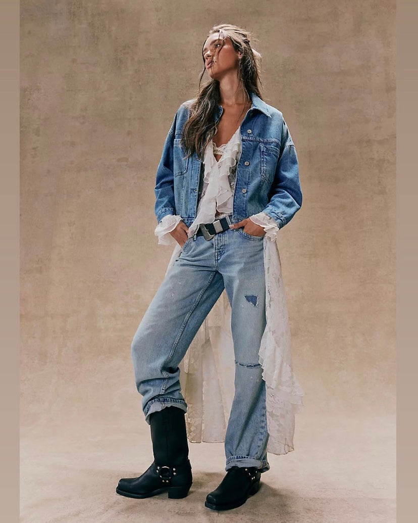 We The Free Tennessee Low-Rise Boyfriend Jeans