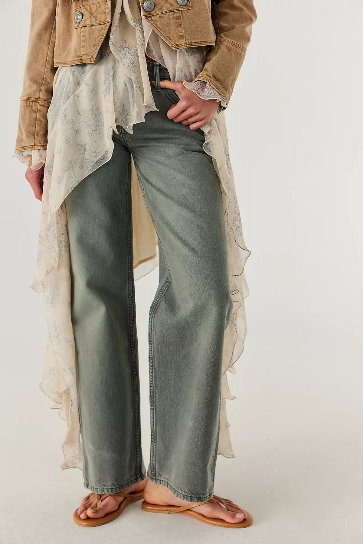 Free People - Tennessee Low-Rise Boyfriend Jeans - We The Free