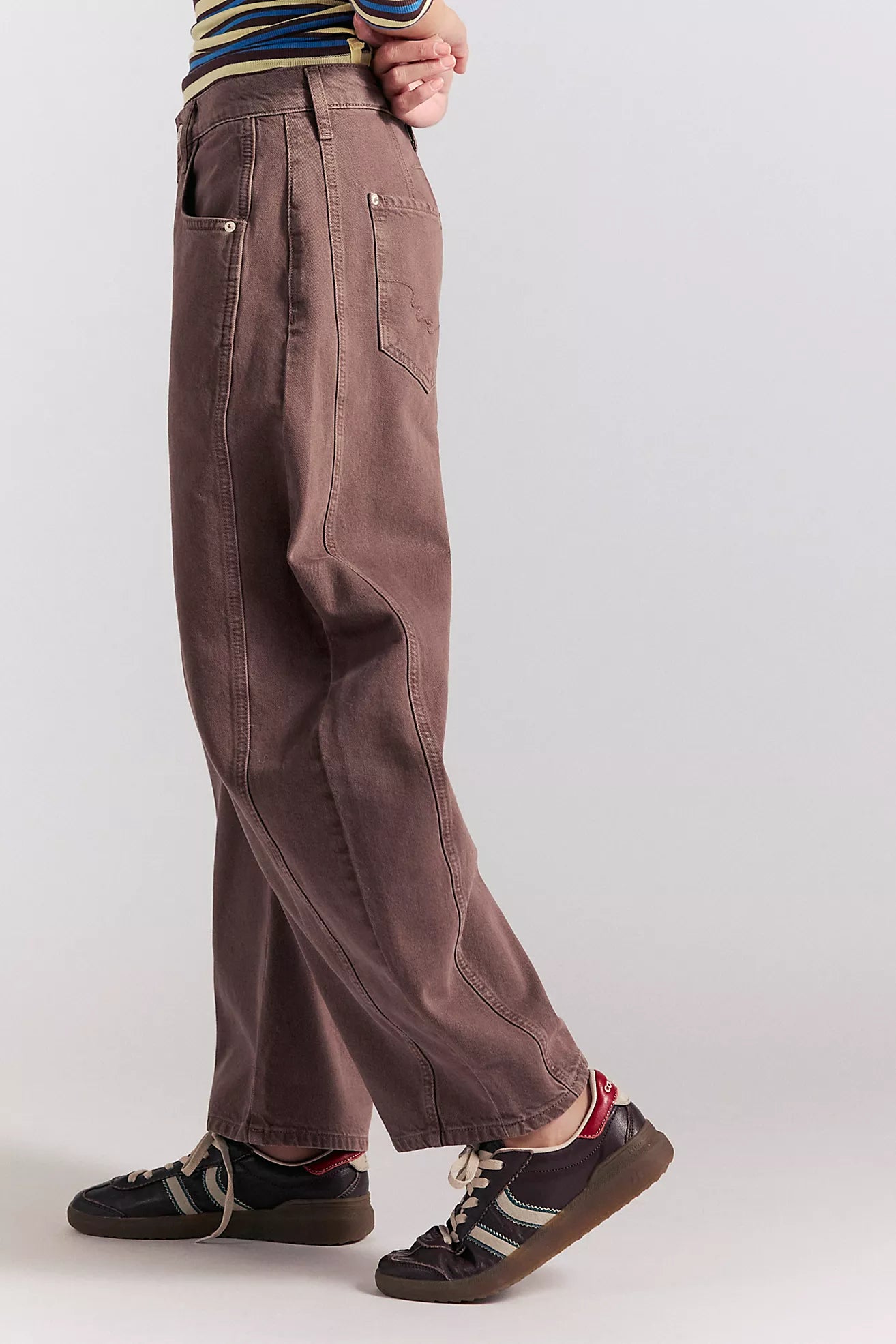 Free People - We The Free Good Luck Mid-Rise Barrel Jeans