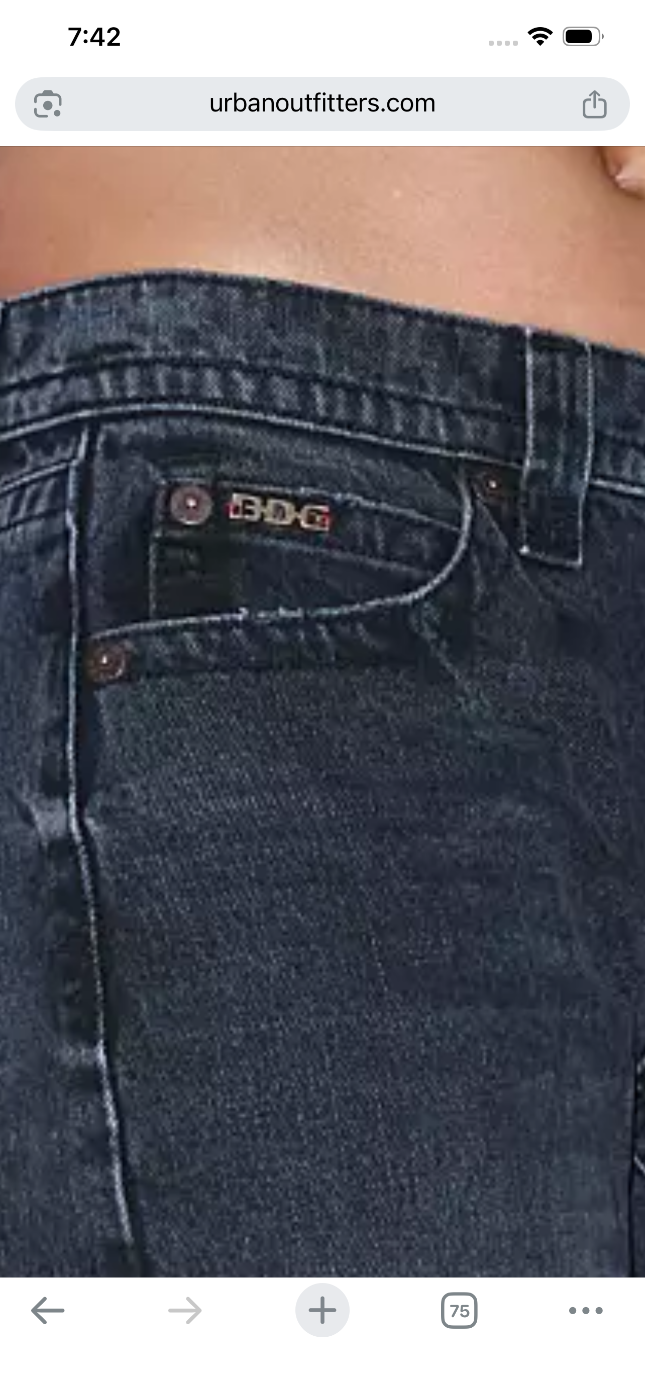 BDG Kayla Low-Rise Jean