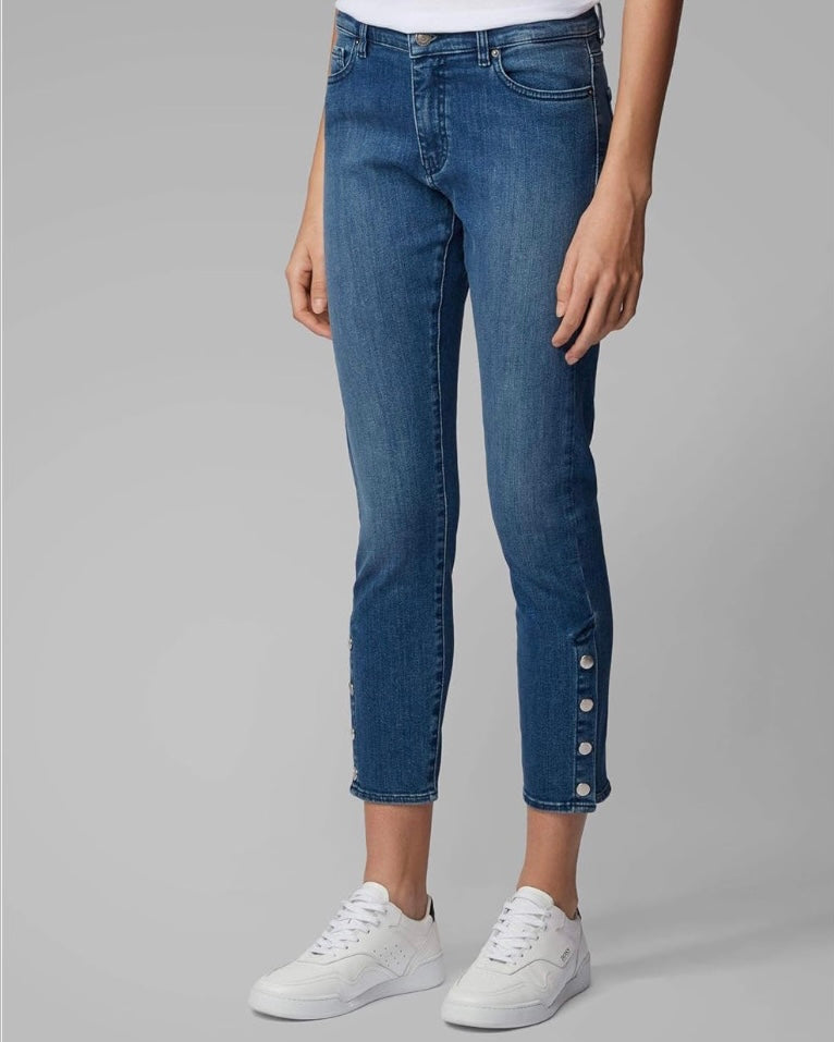 BOSS - J21 Irvine Slim Fit Super Stretch Denim Jeans