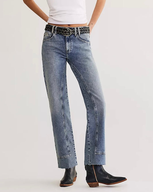 Risk Taker Mid-Rise Jeans - we the free