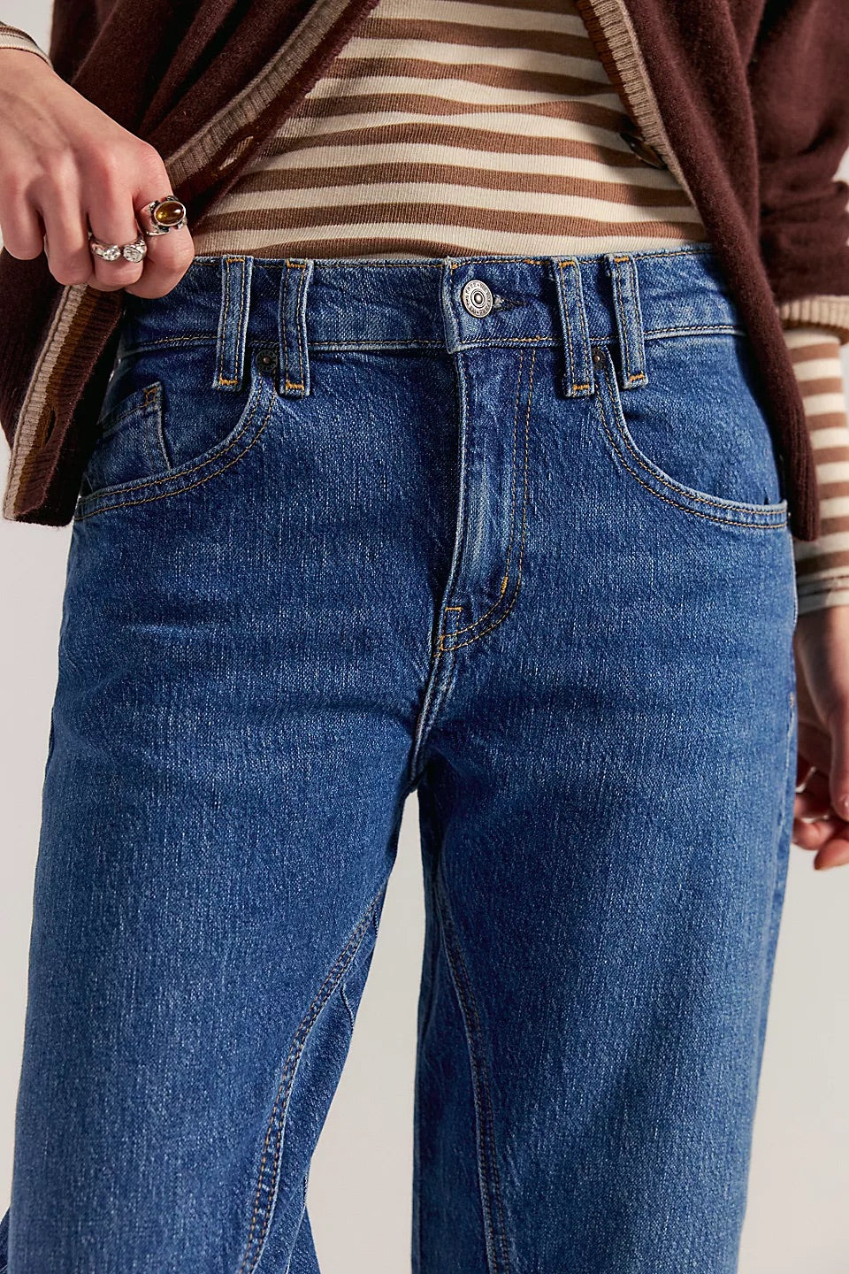 Risk Taker Mid-Rise Jeans - we the free