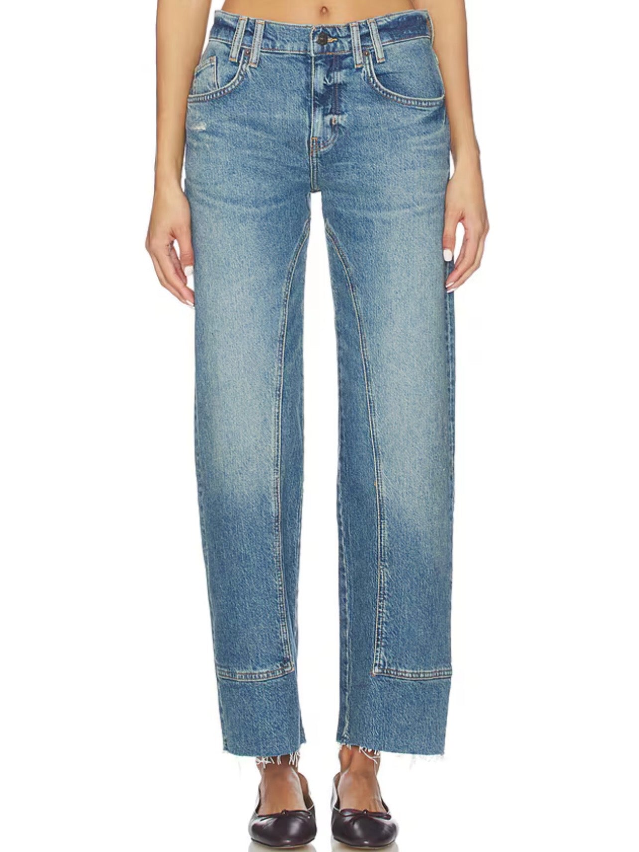 Risk Taker Mid-Rise Jeans - we the free