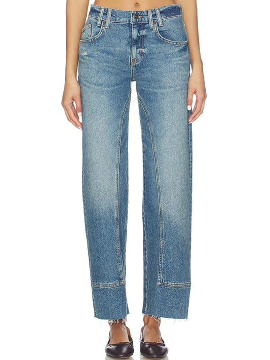 Risk Taker Mid-Rise Jeans - we the free