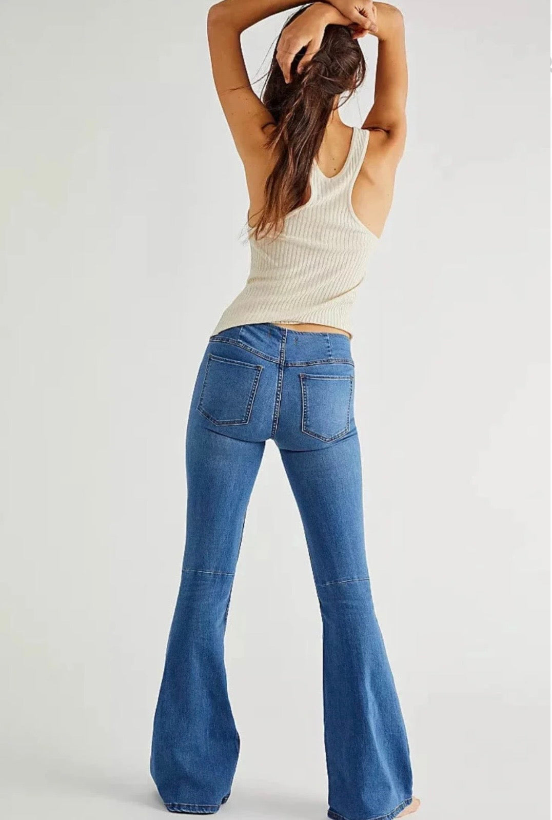 Free people - We The Free Penny Pull-On Flare Jeans