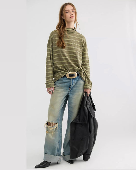 Free People - Tennessee Low-Rise Boyfriend Jeans - We The Free