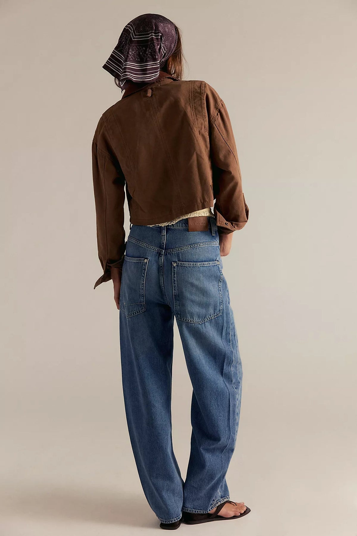 Free People - We The Free Truro Baggy Puddle Jeans